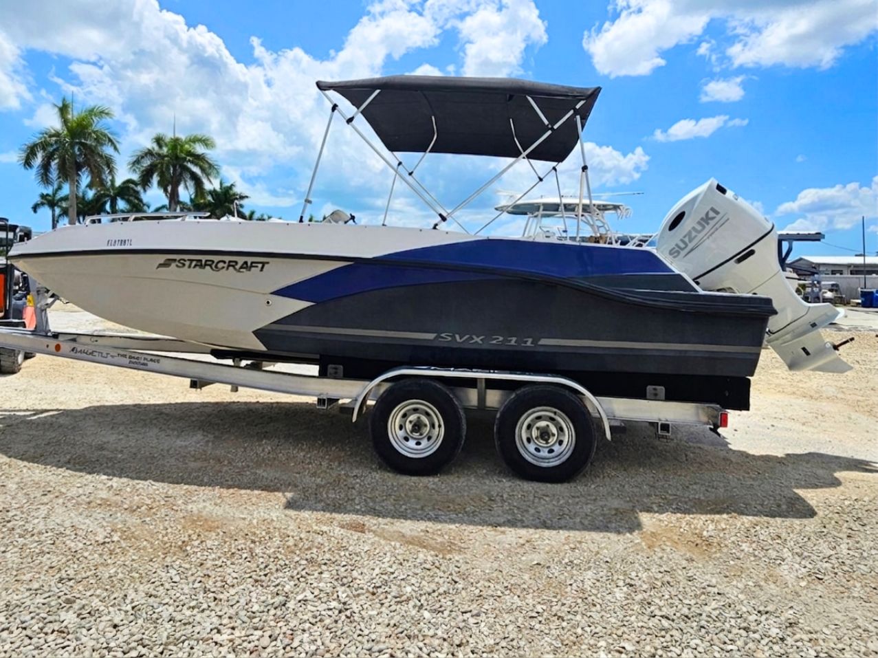 2023 Starcraft SVX 211 OB Deck Boat #P-92G USED Boat Default Photo (2)