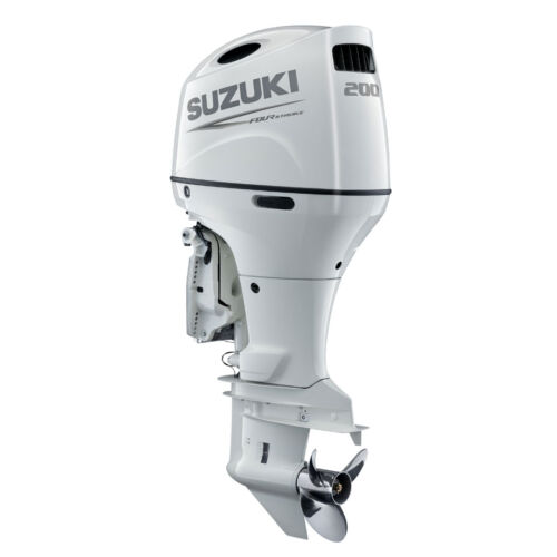 2025 Suzuki DF200A Outboard Motor Product Photo White 02