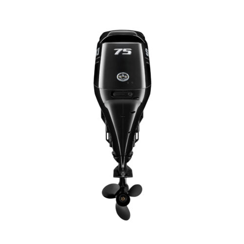 2025 Suzuki DF75A Outboard Motor Product Photo Black 01