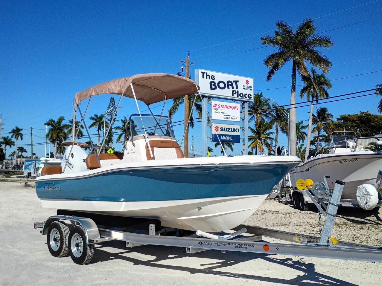 2026 Pioneer 180 Sportfish Steel Blue Bay Boat Product Photo #77A