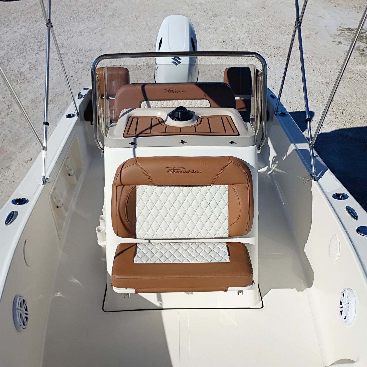 2026 Pioneer 180 Sportfish Steel Blue Bay Boat Product Photo #77A
