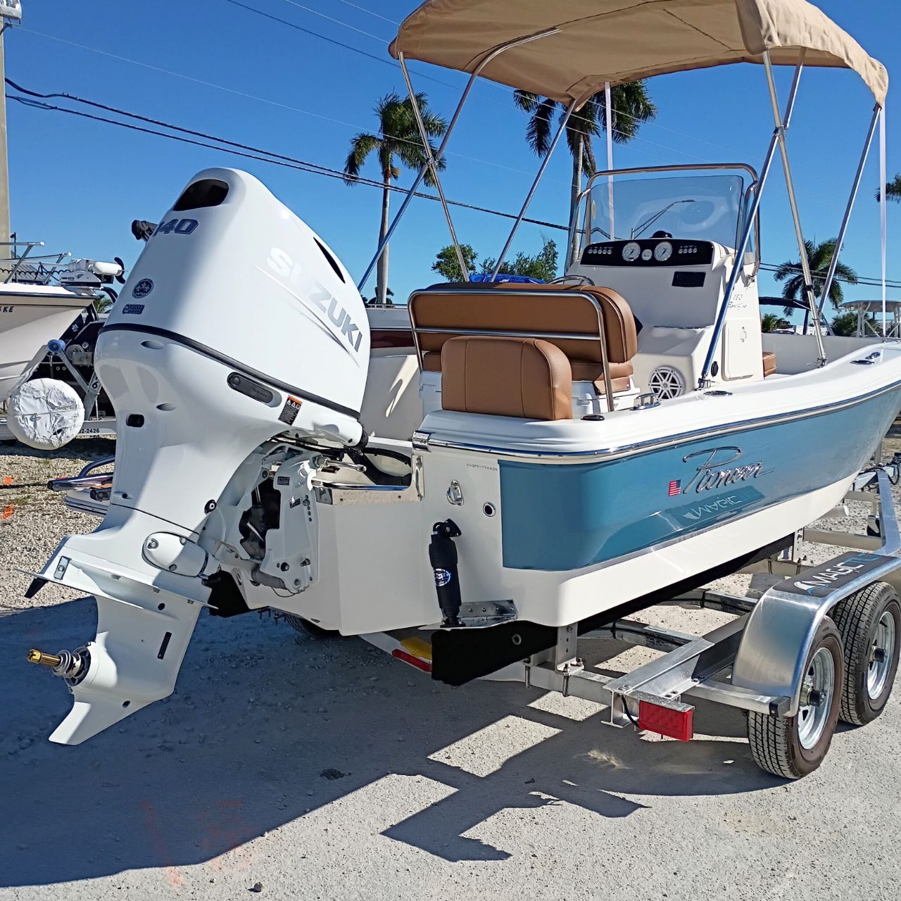 2026 Pioneer 180 Sportfish Steel Blue Bay Boat Product Photo #77A