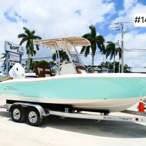 2026 Pioneer 202 Islander Seafoam Green Boat #14F Default Product Photo