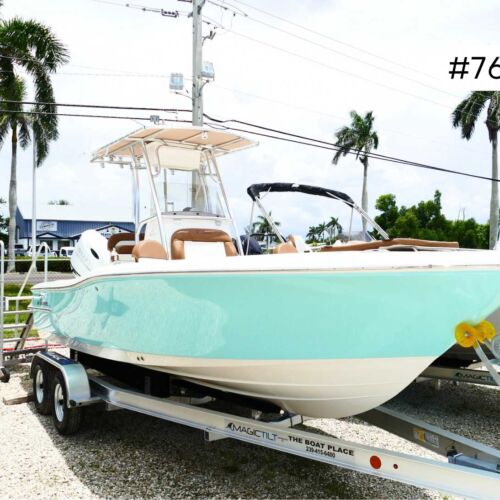 2026 Pioneer 220 Baysport Seafoam Green Boat #76F