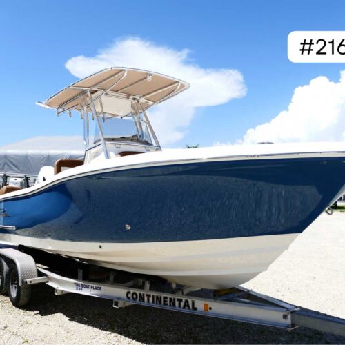 2026 Pioneer 222 Sportfish Steel Blue Boat #216G