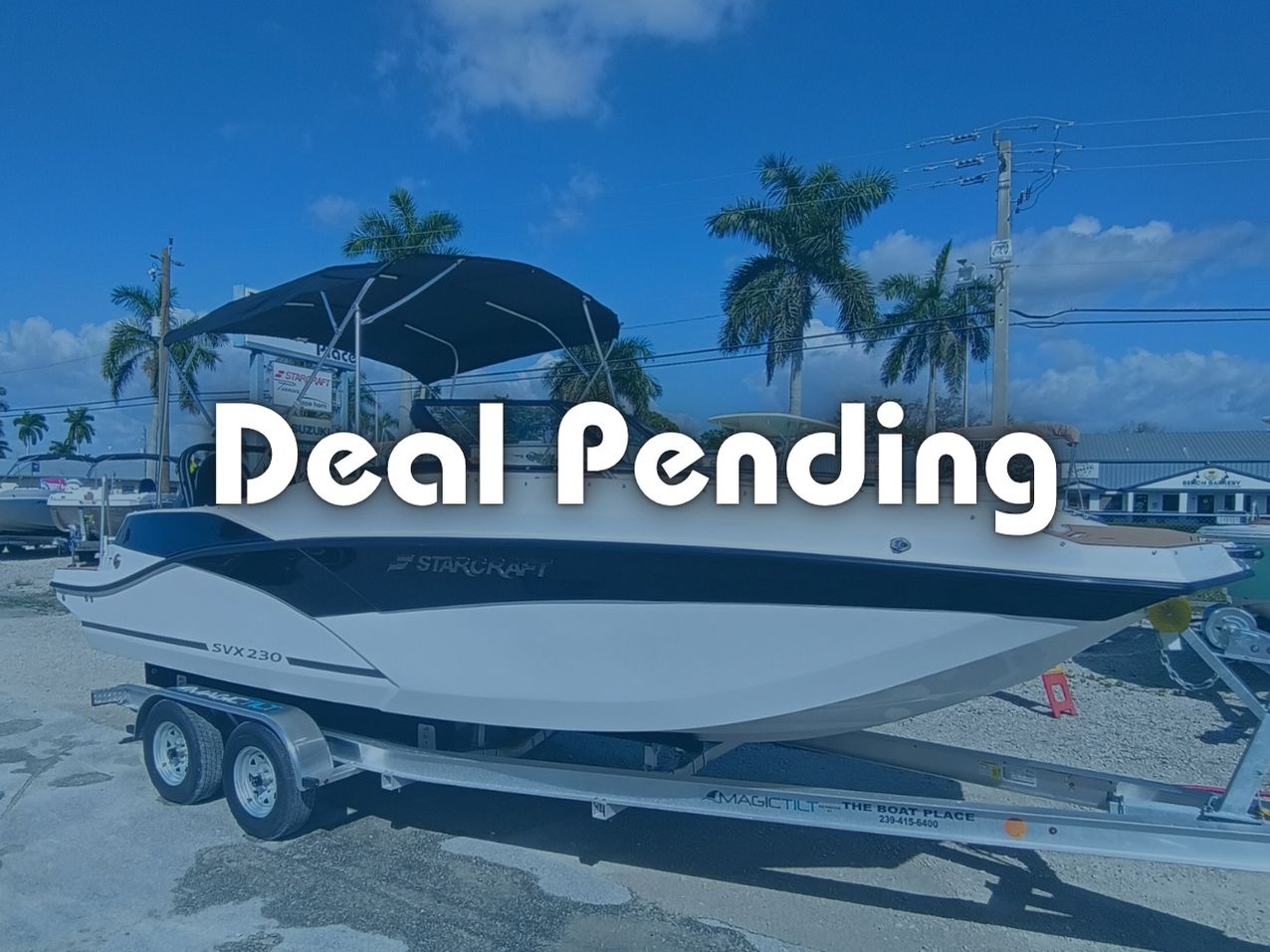 2026 Starcraft 46B SVX 230 OB Deck Boat Deal Pending Default Photo