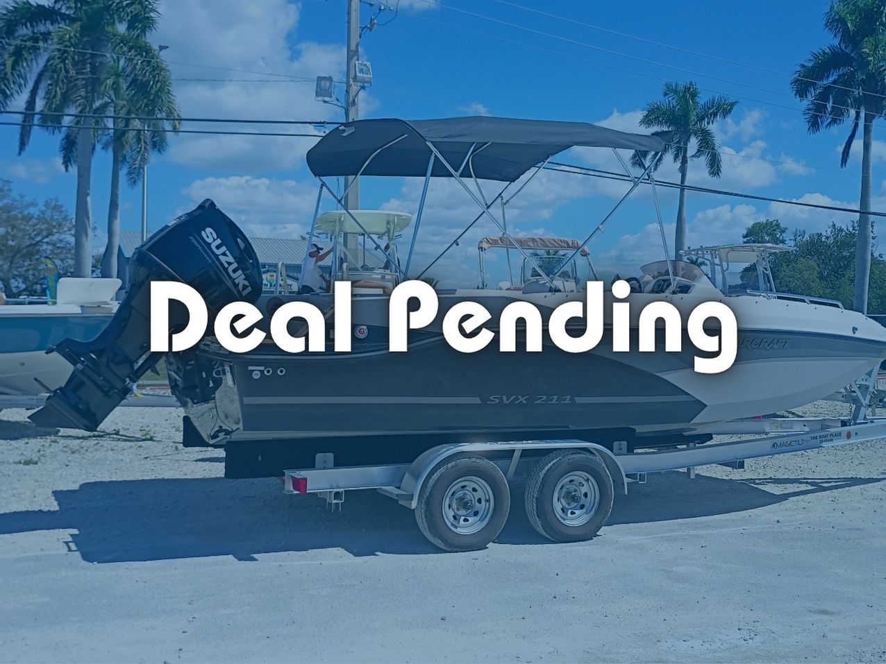 2026 Starcraft SVX 211 OB #543B Deck Boat Deal Pending Default Photo