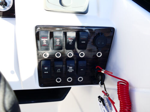 2026 Starcraft SVX 230 OB DC Deck Boat Black #99i