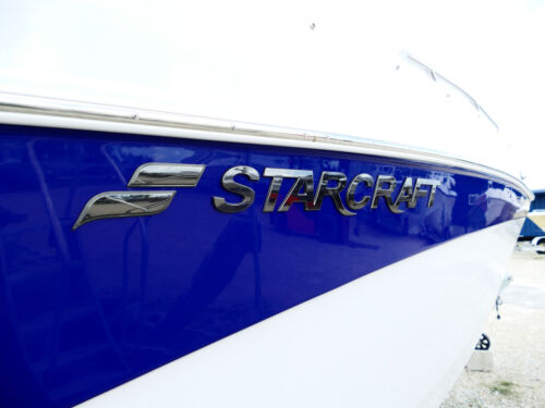 2026 Starcraft SVX 231 DH OB Dual Helm Boat Grey Blueberry 62F