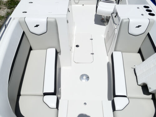 2026 Starcraft SVX 231 DH OB Dual Helm Boat Grey Blueberry 62F