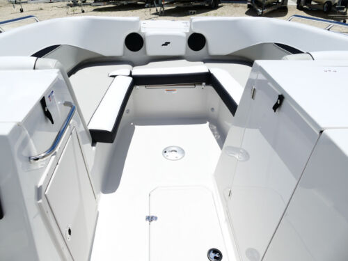 2026 Starcraft SVX 231 DH OB Dual Helm Boat Grey Blueberry 62F