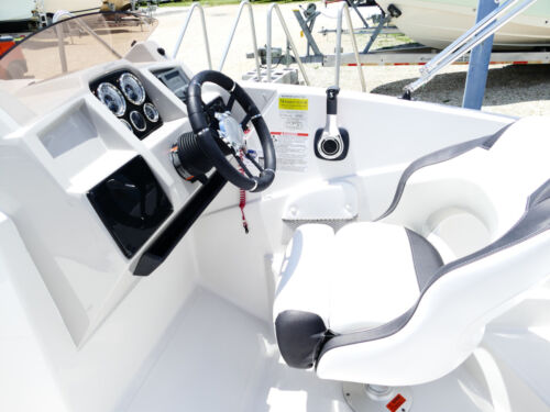 2026 Starcraft SVX 231 DH OB Dual Helm Boat Grey Blueberry 62F