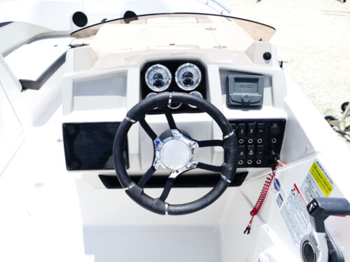 2026 Starcraft SVX 231 DH OB Dual Helm Boat Grey Blueberry 62F