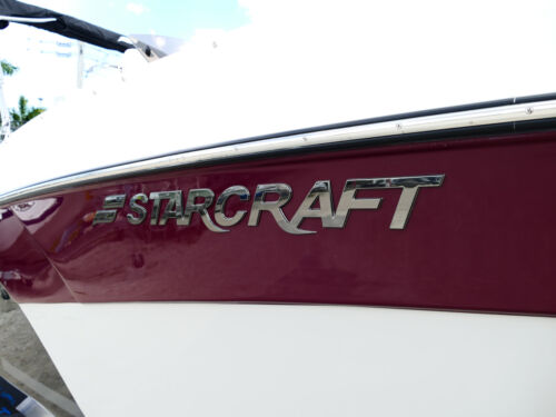 2026 Starcraft SVX 231 OB Deck Boat Burgundy 61F