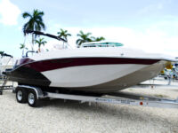 2026 Starcraft SVX 231 OB Deck Boat Burgundy 61F
