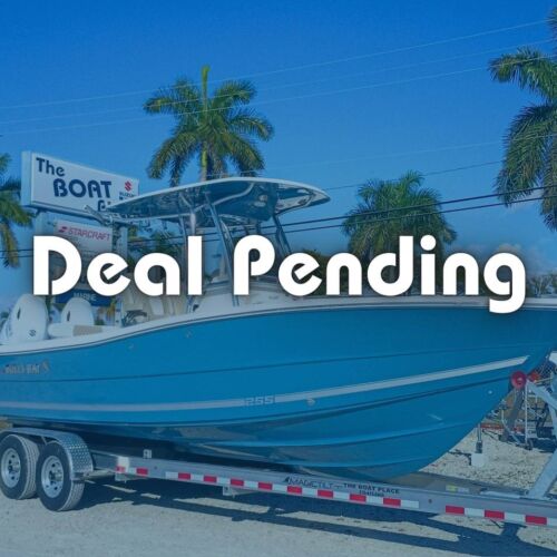 Bulls Bay 255cc Center Console Boat Steel Blue 46a Deal Pending Default Photo
