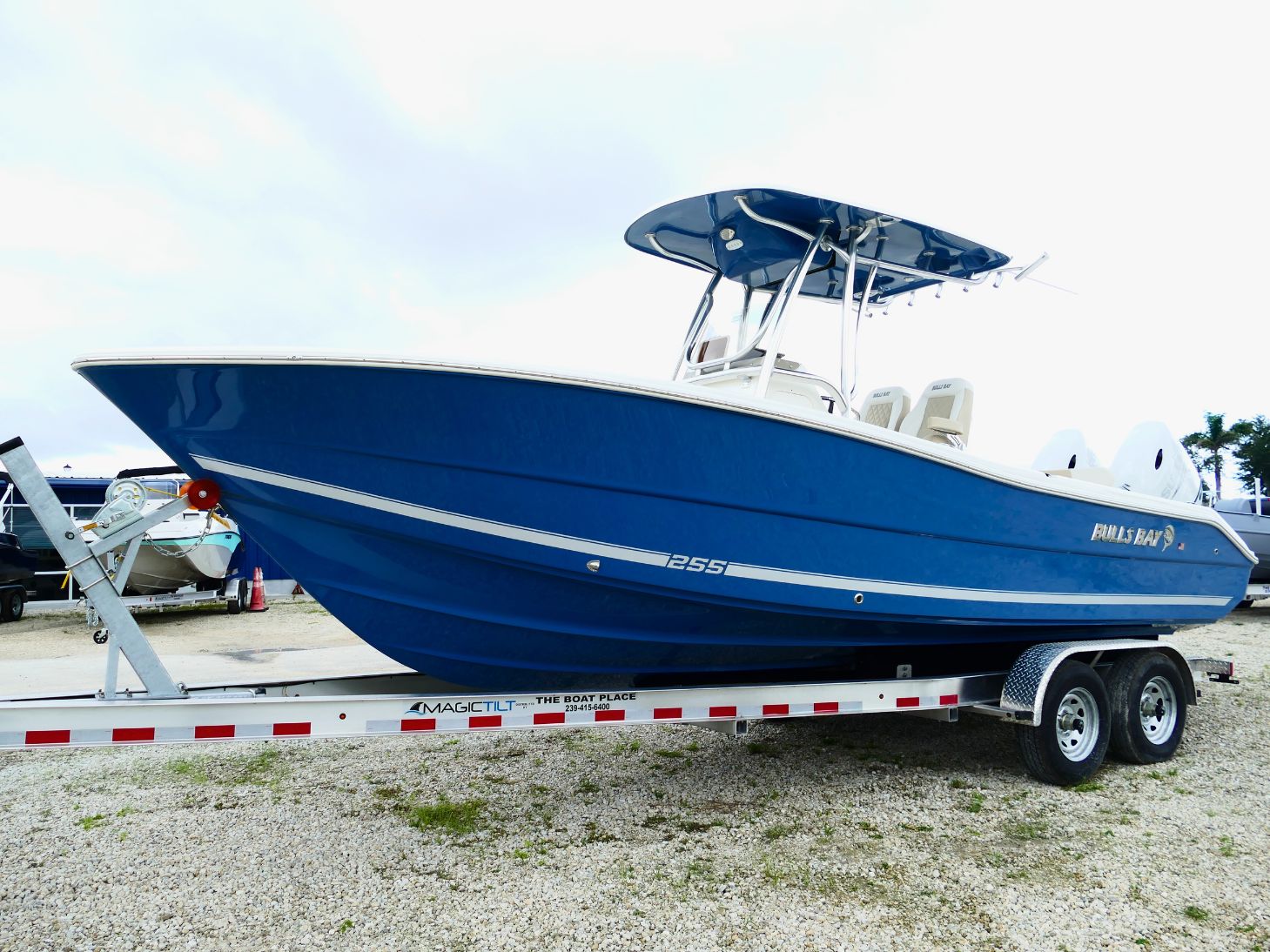 Bulls Bay 255cc Center Console Boat Steel Blue Default Photo