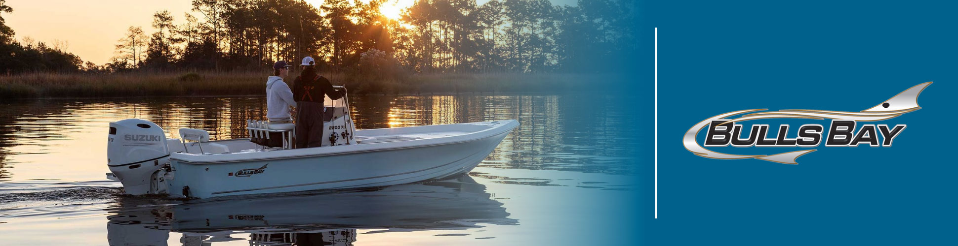 Bulls Bay Boats Brand Banner Desktop