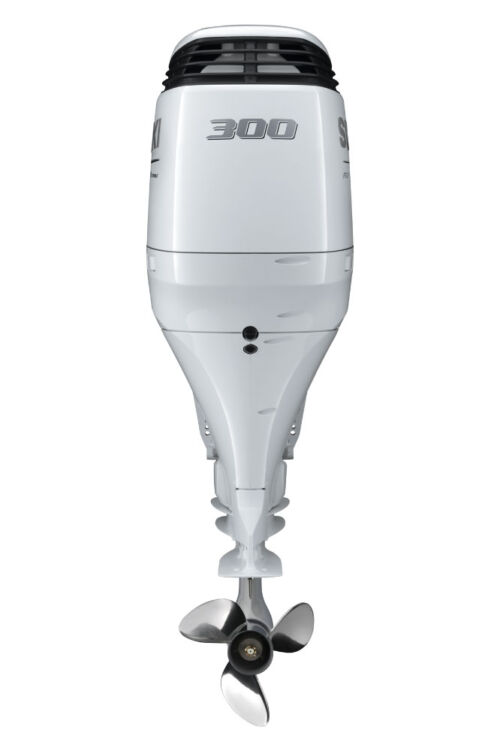 DF300AP Suzuki Outboard Motor Product Photo White 03