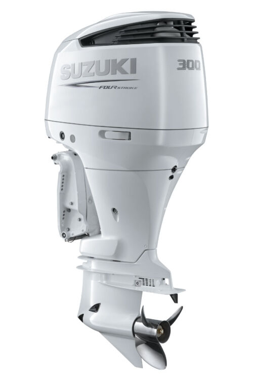 DF300AP Suzuki Outboard Motor Product Photo White 03