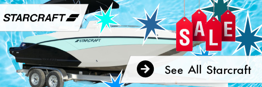New Starcraft Boats with Suzuki Outboards liquidation