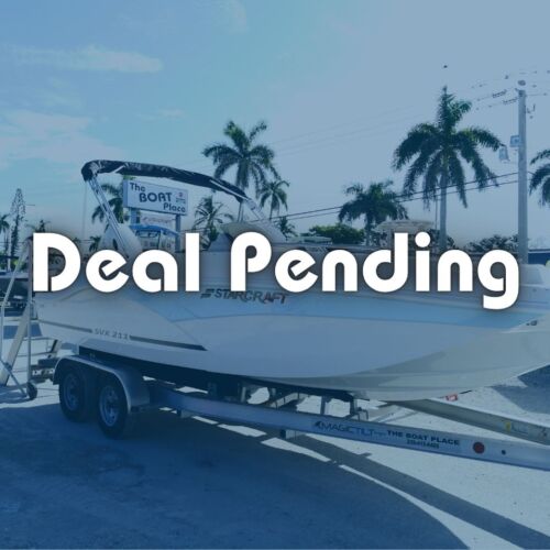 A starcraft boat is marked deal pending