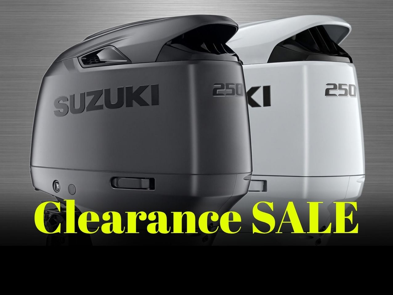 Suzuki DF250ATXSS Stealth Outboard Motor front and center Default Photo