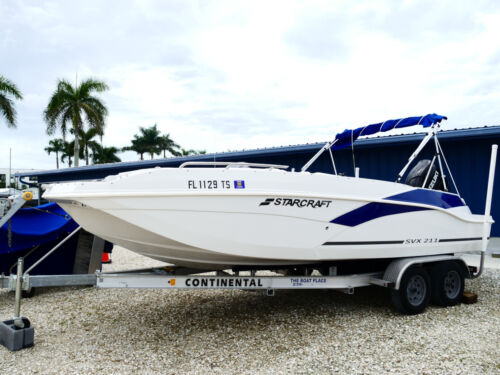 2023 Starcraft svx 211 ob Deck Boat #CON15K Used - Image 2