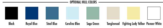 Pioneer Hull Colors